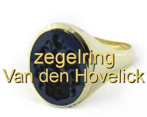 zegelring Van den Hovelick