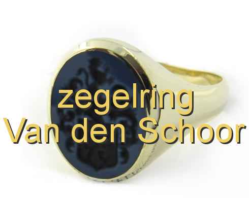 zegelring Van den Schoor