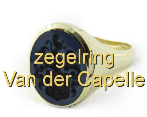 zegelring Van der Capelle