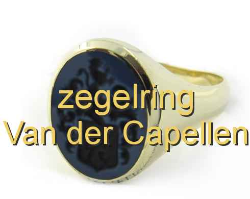 zegelring Van der Capellen