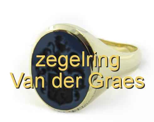 zegelring Van der Graes