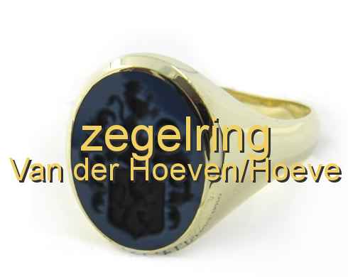 zegelring Van der Hoeven/Hoeve