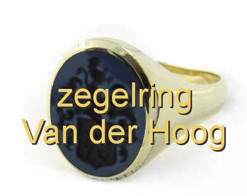 zegelring Van der Hoog