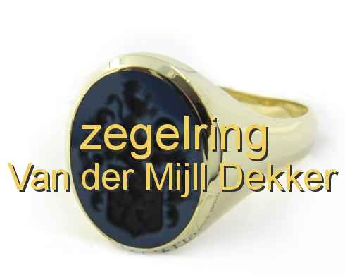 zegelring Van der Mijll Dekker