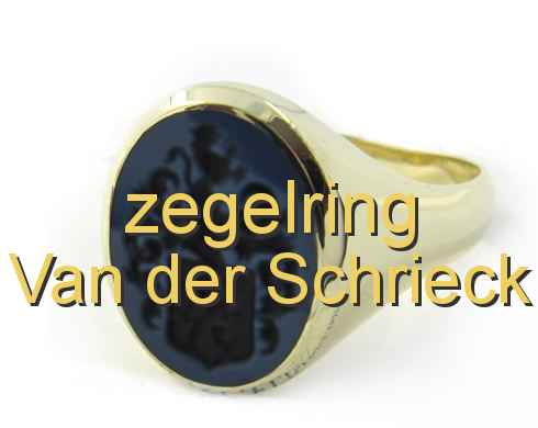 zegelring Van der Schrieck