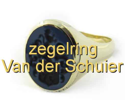 zegelring Van der Schuier