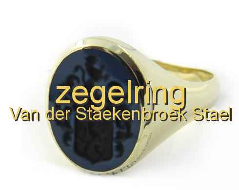 zegelring Van der Staekenbroek Stael