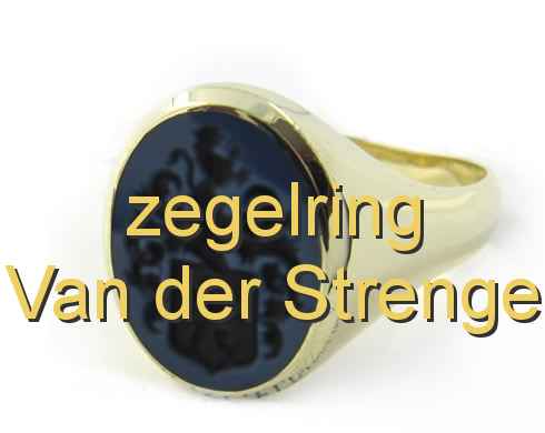 zegelring Van der Strenge