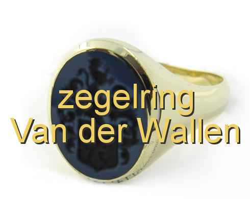 zegelring Van der Wallen