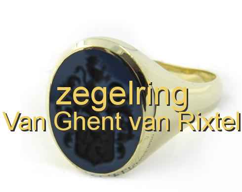 zegelring Van Ghent van Rixtel