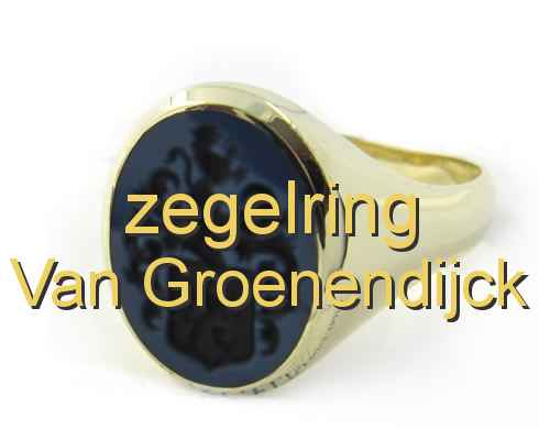 zegelring Van Groenendijck