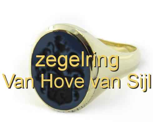 zegelring Van Hove van Sijl