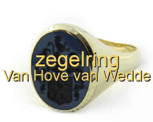 zegelring Van Hove van Wedde