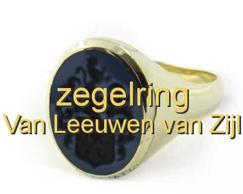 zegelring Van Leeuwen van Zijl