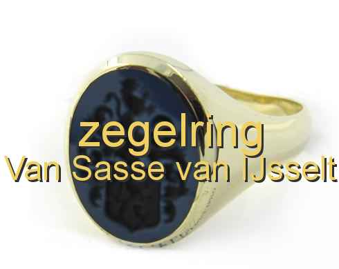 zegelring Van Sasse van IJsselt