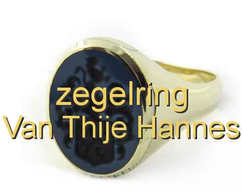 zegelring Van Thije Hannes