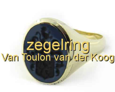 zegelring Van Toulon van der Koog