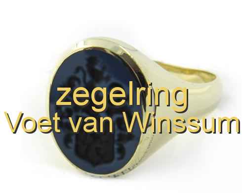 zegelring Voet van Winssum