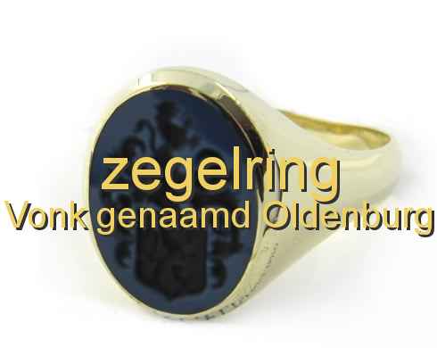 zegelring Vonk genaamd Oldenburg