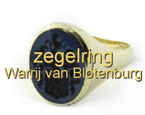 zegelring Warrij van Blotenburg