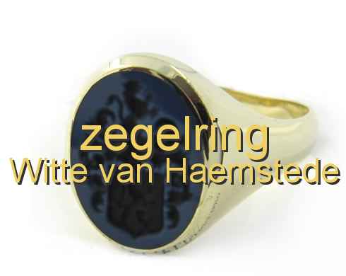 zegelring Witte van Haemstede