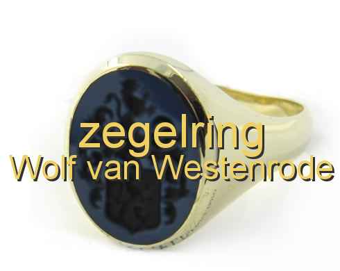 zegelring Wolf van Westenrode