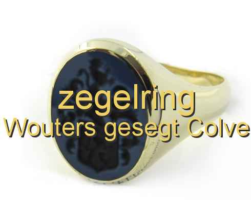 zegelring Wouters gesegt Colve