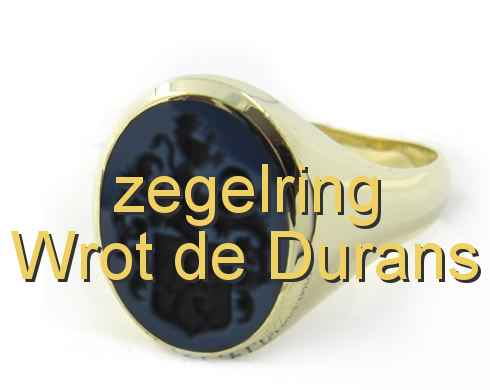 zegelring Wrot de Durans